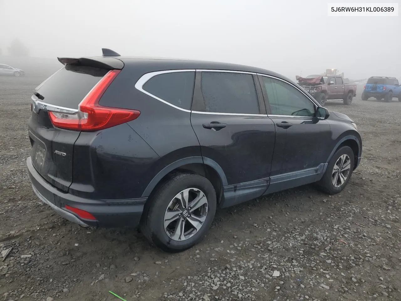 2019 Honda Cr-V Lx VIN: 5J6RW6H31KL006389 Lot: 77135624