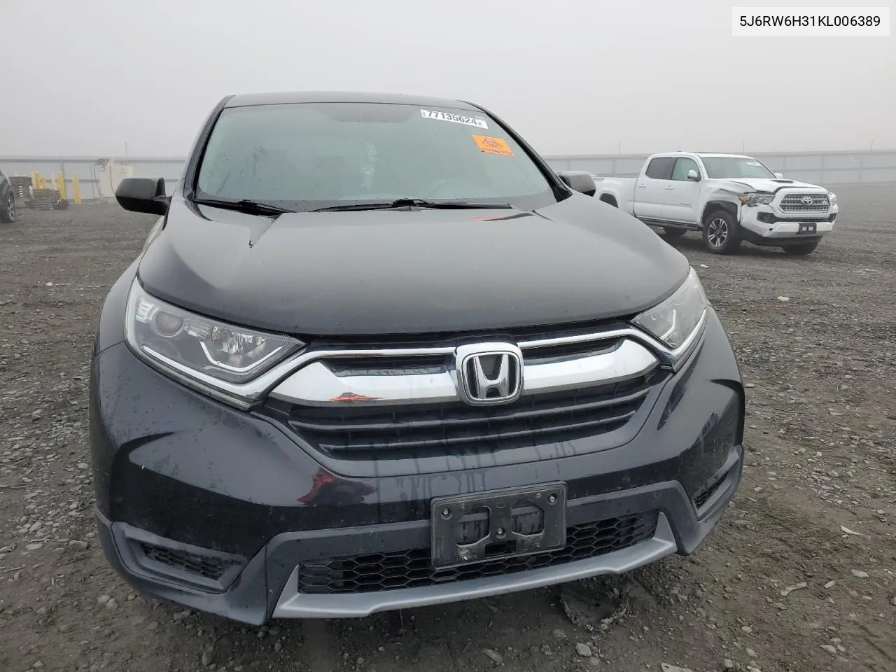 2019 Honda Cr-V Lx VIN: 5J6RW6H31KL006389 Lot: 77135624