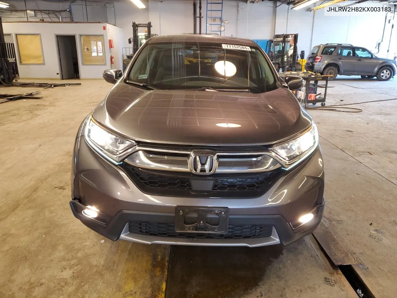 2019 Honda Cr-V Exl VIN: JHLRW2H82KX003183 Lot: 77152584