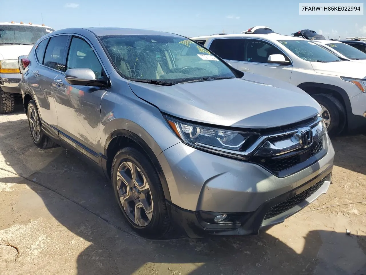 2019 Honda Cr-V Exl VIN: 7FARW1H85KE022994 Lot: 77217574