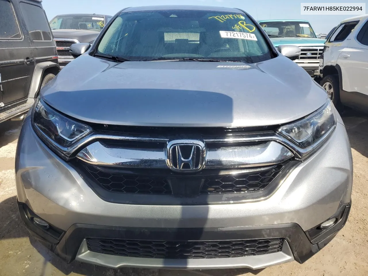 2019 Honda Cr-V Exl VIN: 7FARW1H85KE022994 Lot: 77217574