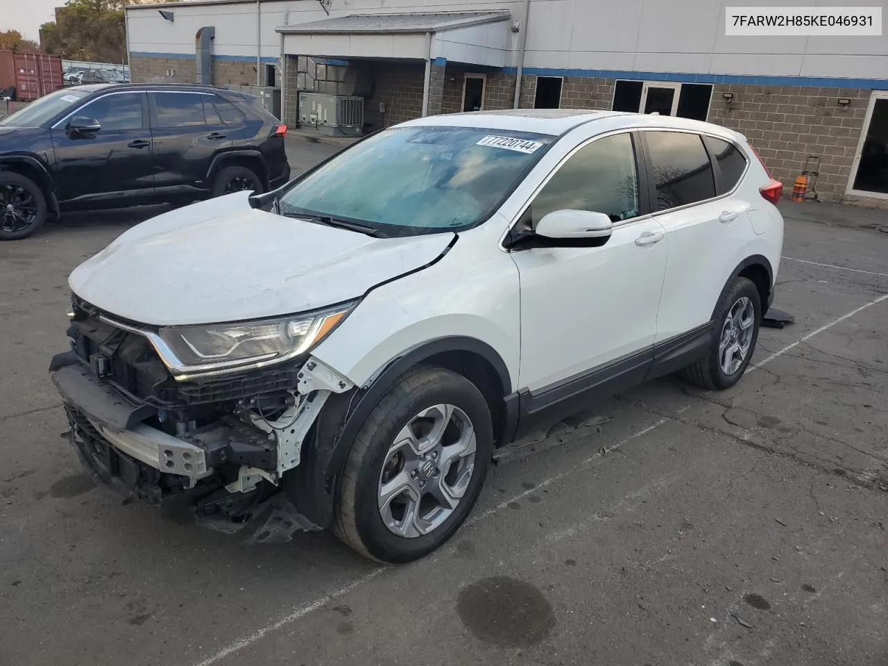 2019 Honda Cr-V Exl VIN: 7FARW2H85KE046931 Lot: 77220744