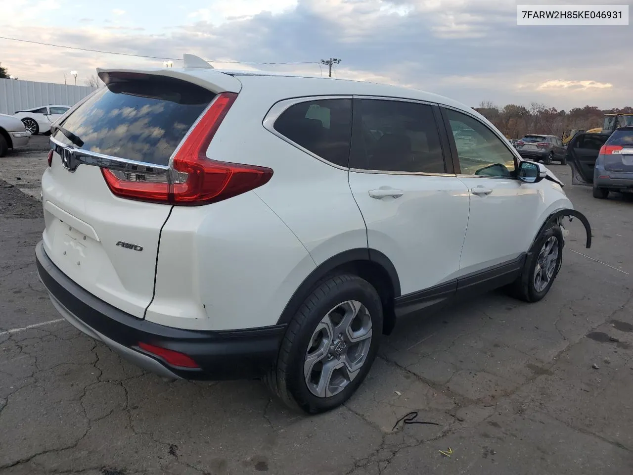 2019 Honda Cr-V Exl VIN: 7FARW2H85KE046931 Lot: 77220744