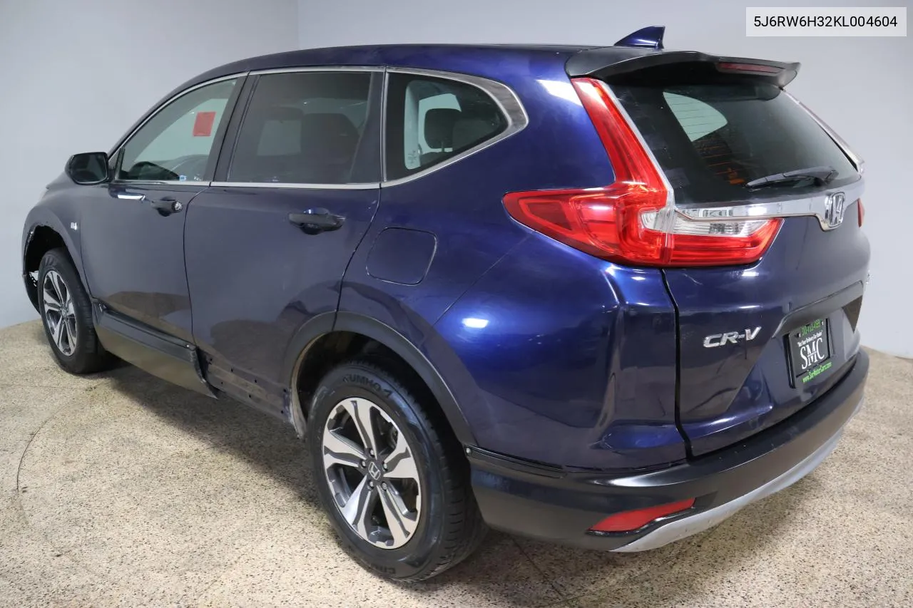 5J6RW6H32KL004604 2019 Honda Cr-V Lx