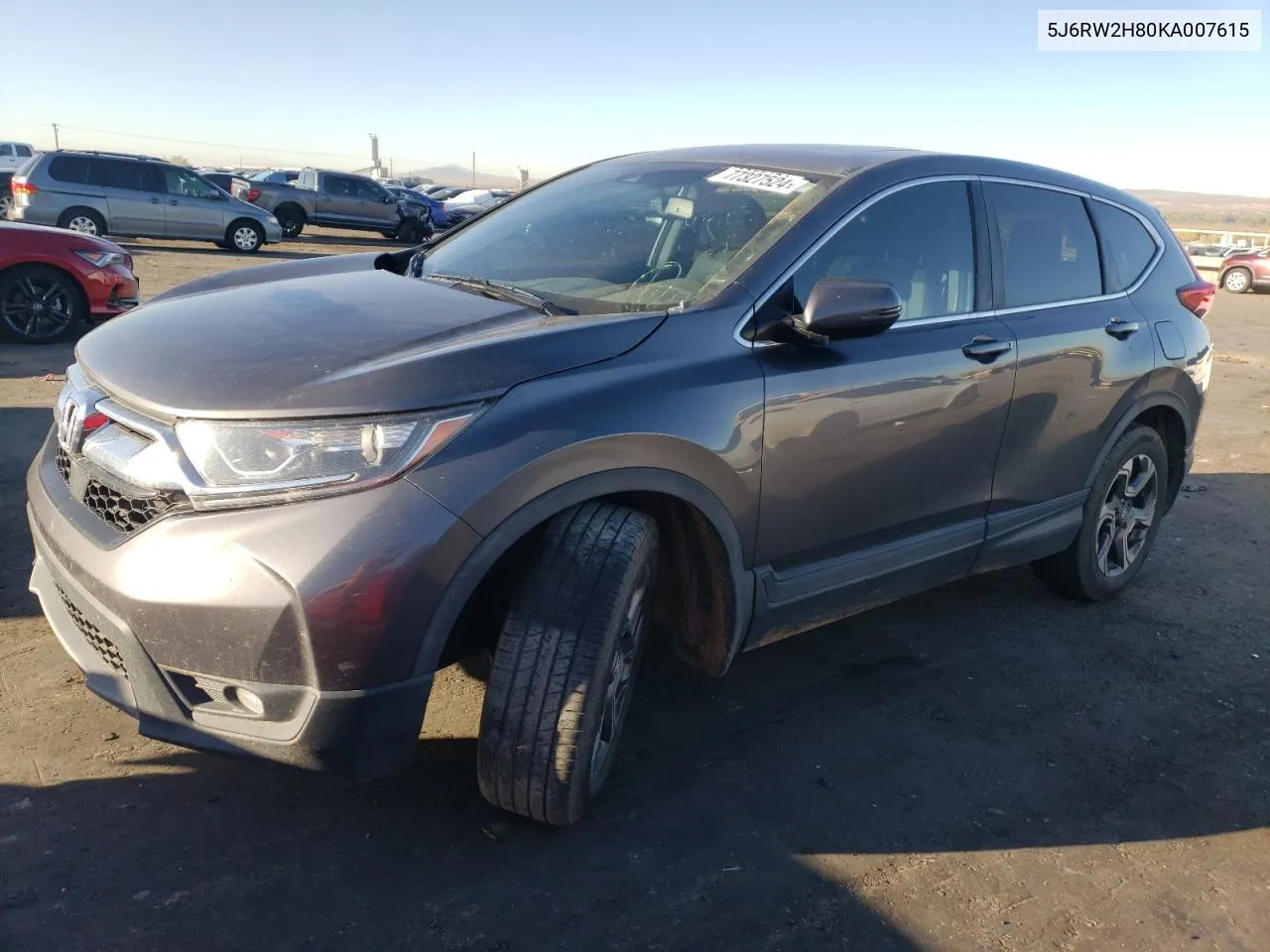 5J6RW2H80KA007615 2019 Honda Cr-V Exl