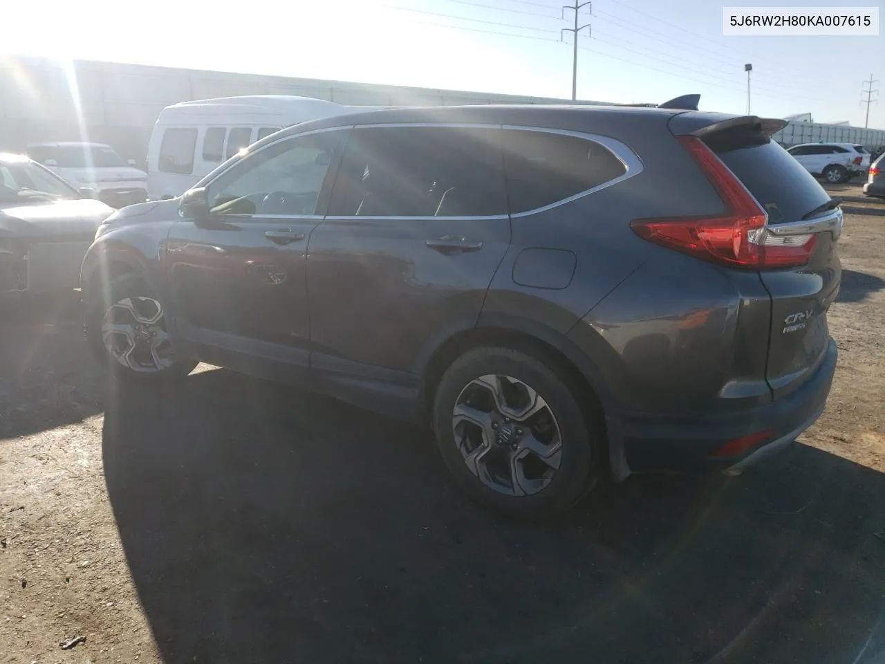 5J6RW2H80KA007615 2019 Honda Cr-V Exl