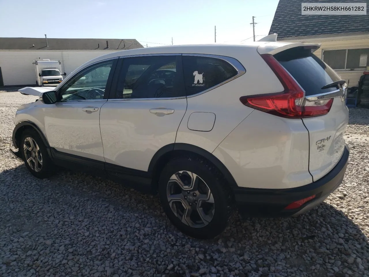 2019 Honda Cr-V Ex VIN: 2HKRW2H58KH661282 Lot: 77402004