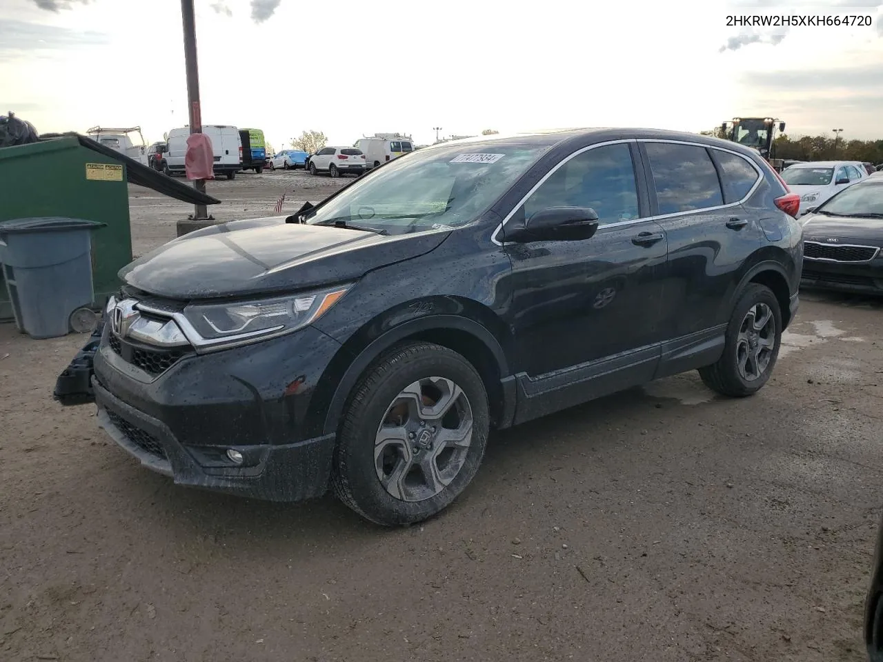 2HKRW2H5XKH664720 2019 Honda Cr-V Ex