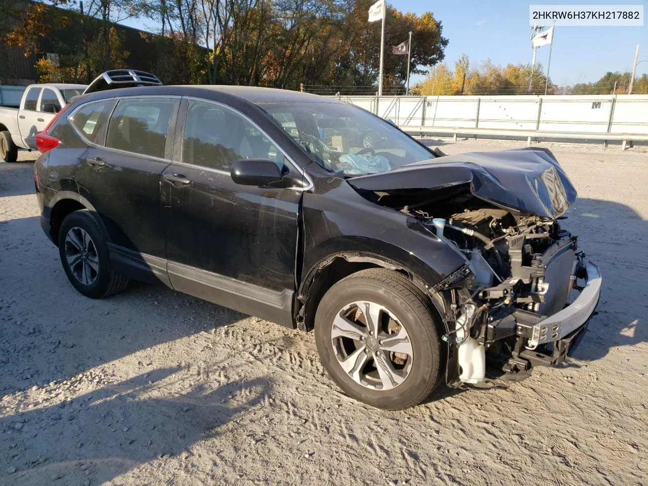 2019 Honda Cr-V Lx VIN: 2HKRW6H37KH217882 Lot: 77516144