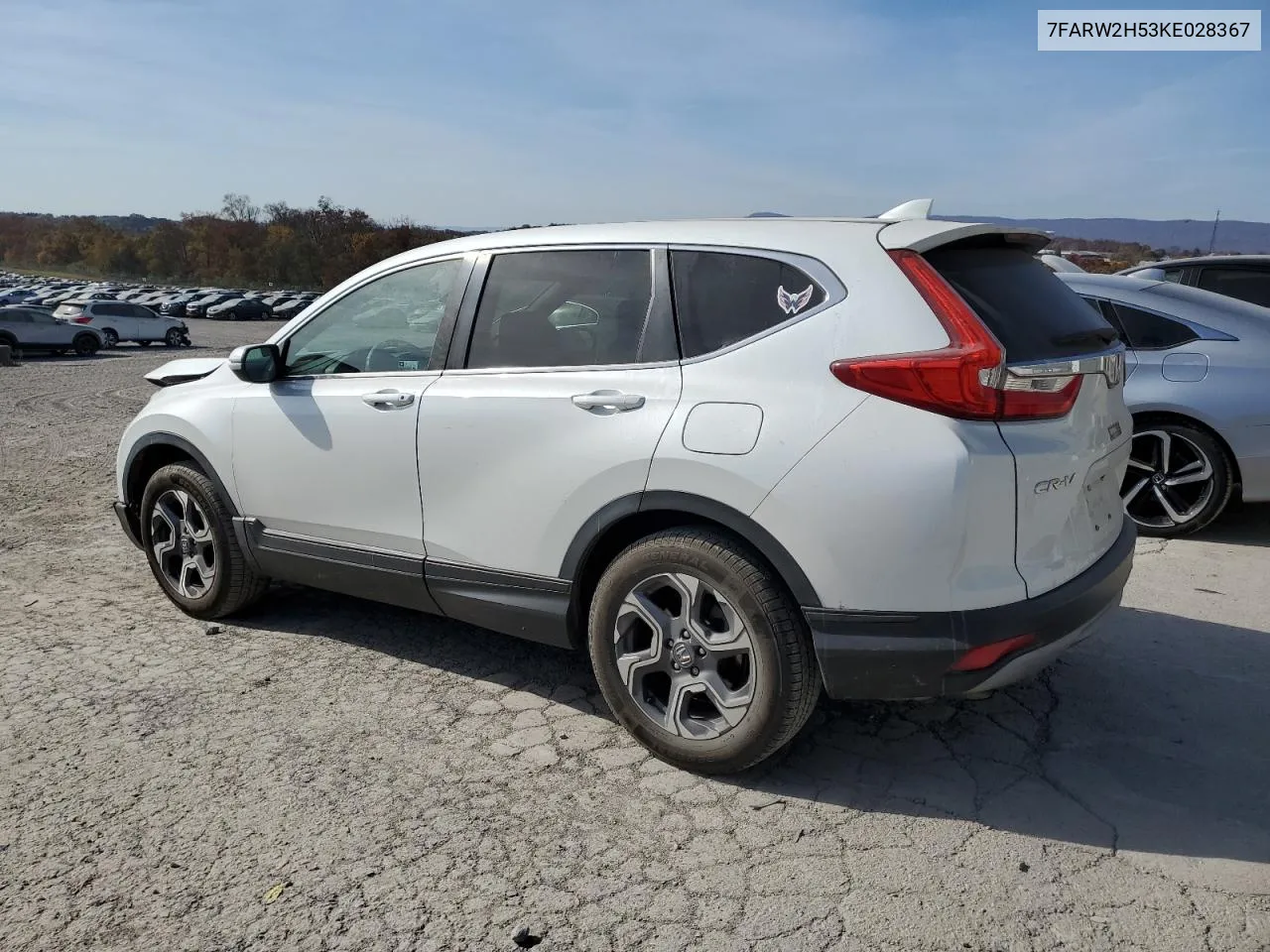 2019 Honda Cr-V Ex VIN: 7FARW2H53KE028367 Lot: 77607904