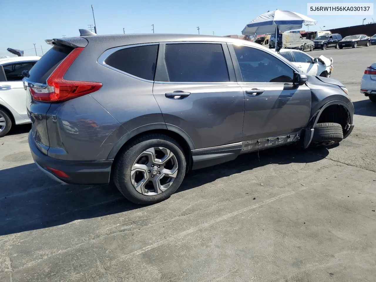 2019 Honda Cr-V Ex VIN: 5J6RW1H56KA030137 Lot: 77658414