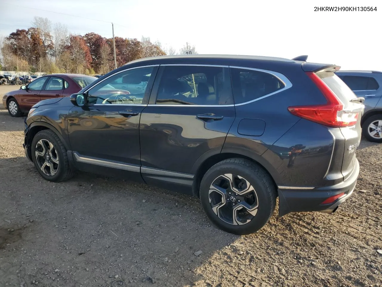 2019 Honda Cr-V Touring VIN: 2HKRW2H90KH130564 Lot: 77744004