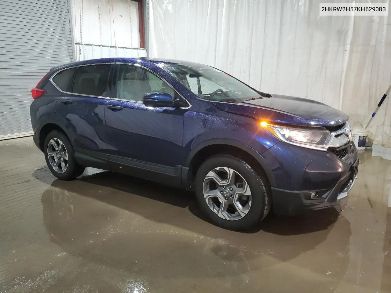 2019 Honda Cr-V Ex VIN: 2HKRW2H57KH629083 Lot: 77782594