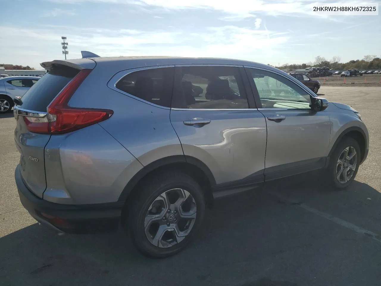 2019 Honda Cr-V Exl VIN: 2HKRW2H88KH672325 Lot: 78023624