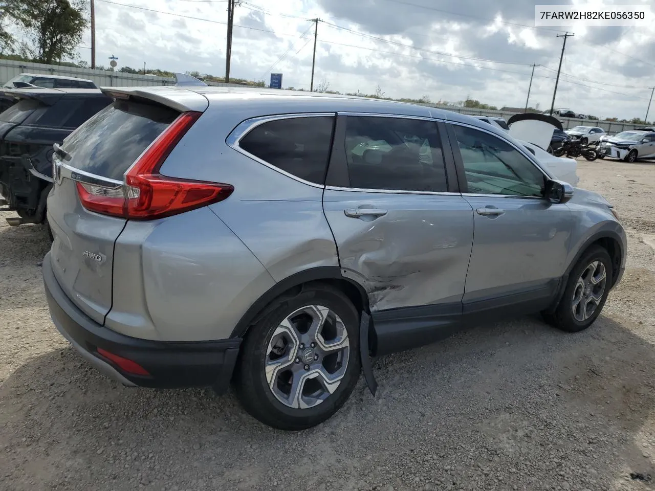 2019 Honda Cr-V Exl VIN: 7FARW2H82KE056350 Lot: 78395344