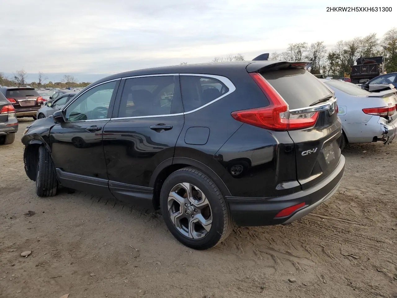 2019 Honda Cr-V Ex VIN: 2HKRW2H5XKH631300 Lot: 78551574