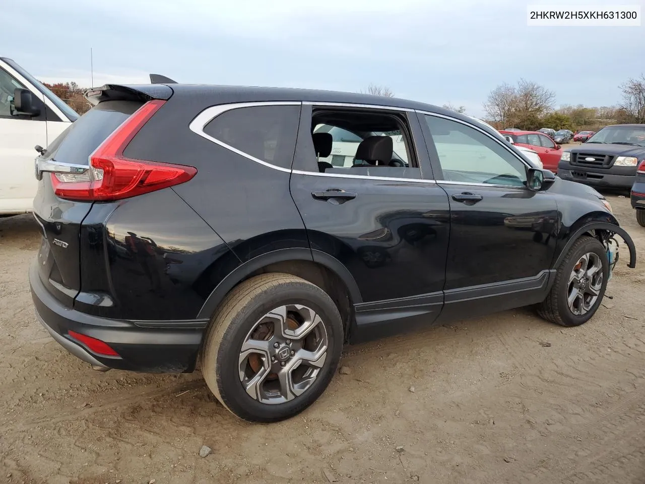 2019 Honda Cr-V Ex VIN: 2HKRW2H5XKH631300 Lot: 78551574