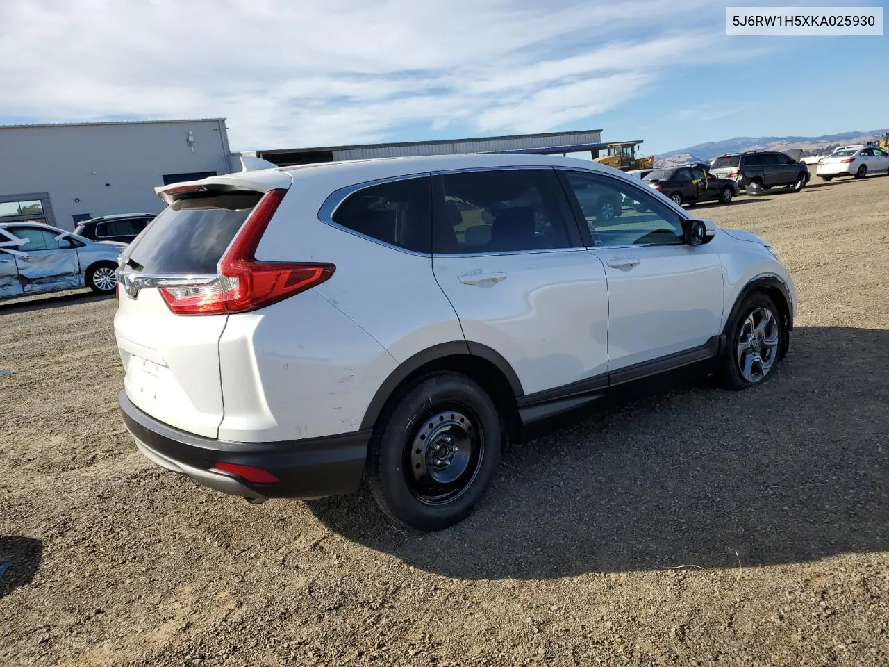 2019 Honda Cr-V Ex VIN: 5J6RW1H5XKA025930 Lot: 78758754