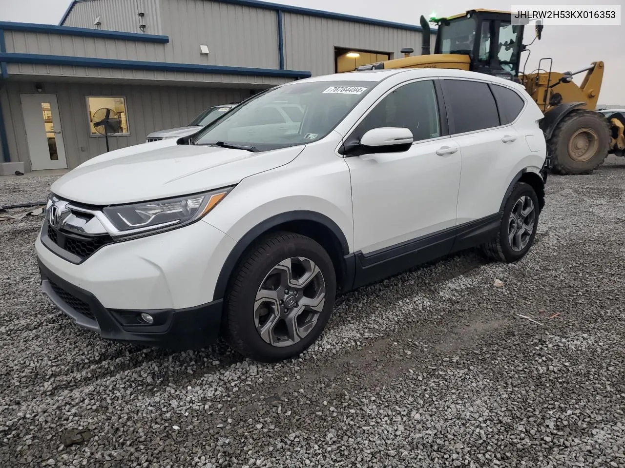 2019 Honda Cr-V Ex VIN: JHLRW2H53KX016353 Lot: 78784494