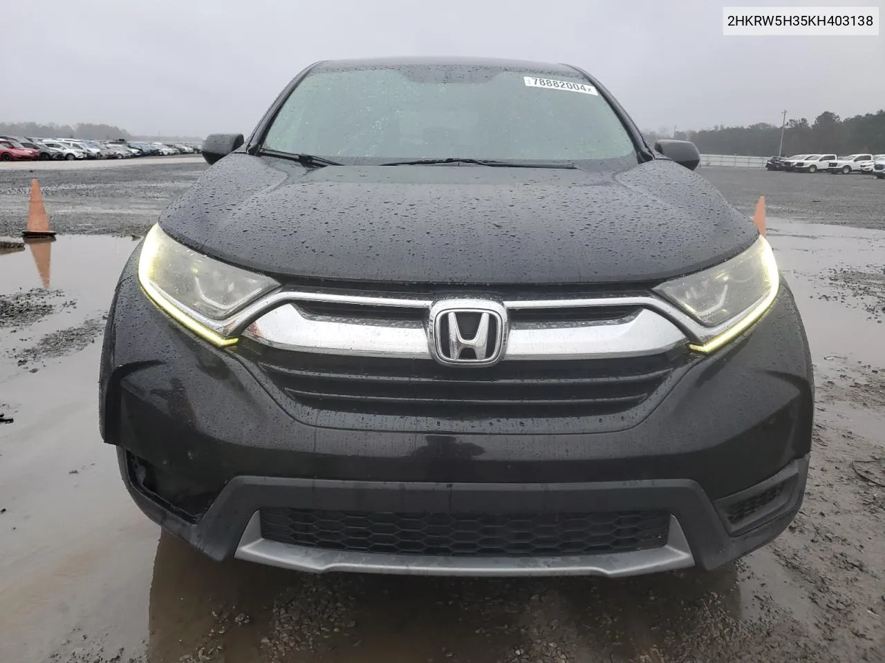 2019 Honda Cr-V Lx VIN: 2HKRW5H35KH403138 Lot: 78882004