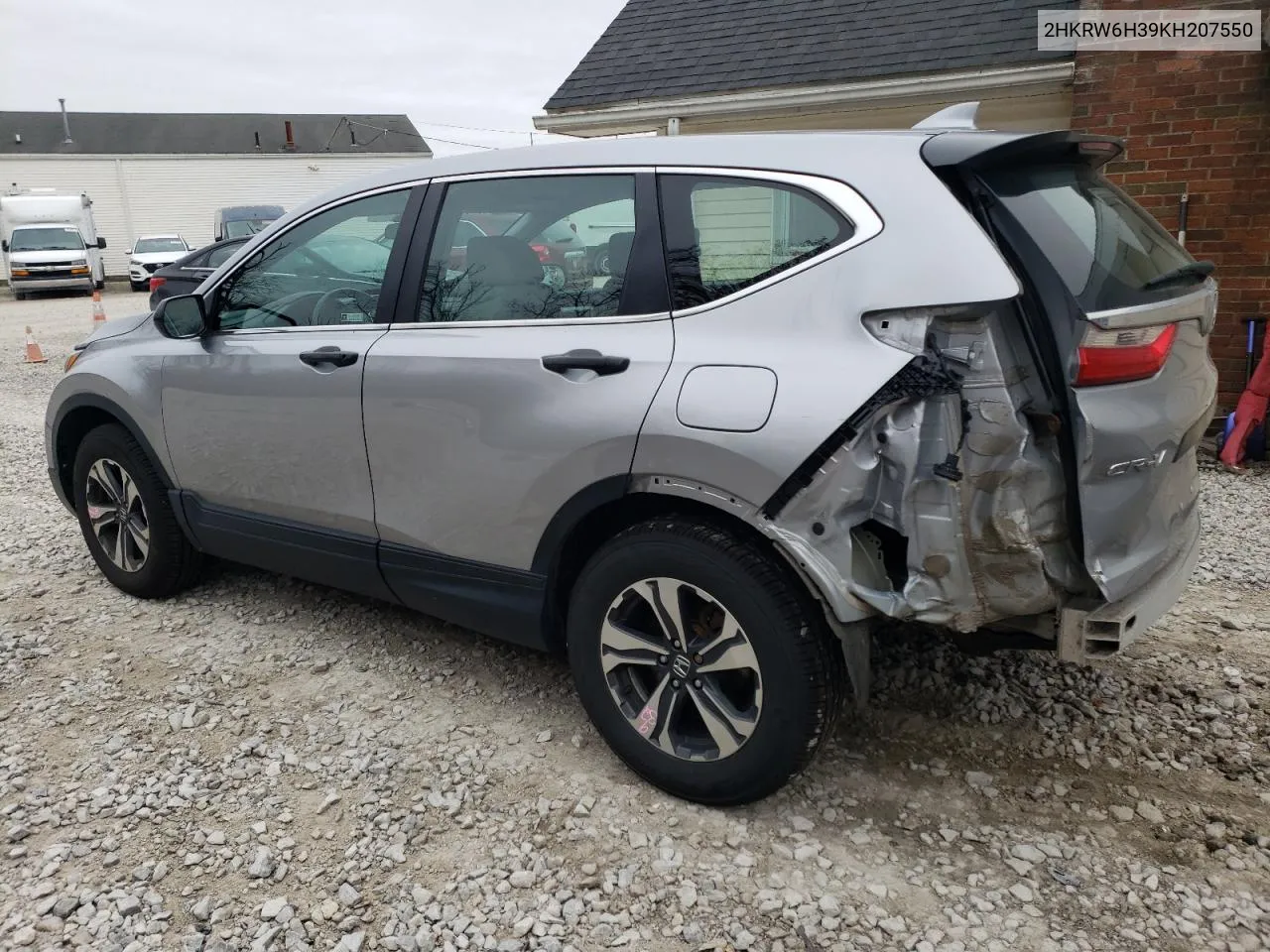 2019 Honda Cr-V Lx VIN: 2HKRW6H39KH207550 Lot: 78910424