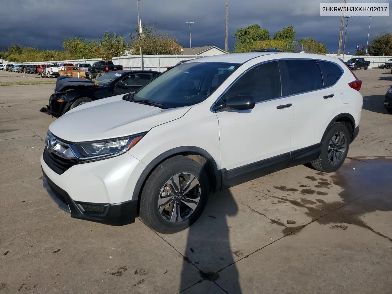 2019 Honda Cr-V Lx VIN: 2HKRW5H3XKH402017 Lot: 79487724