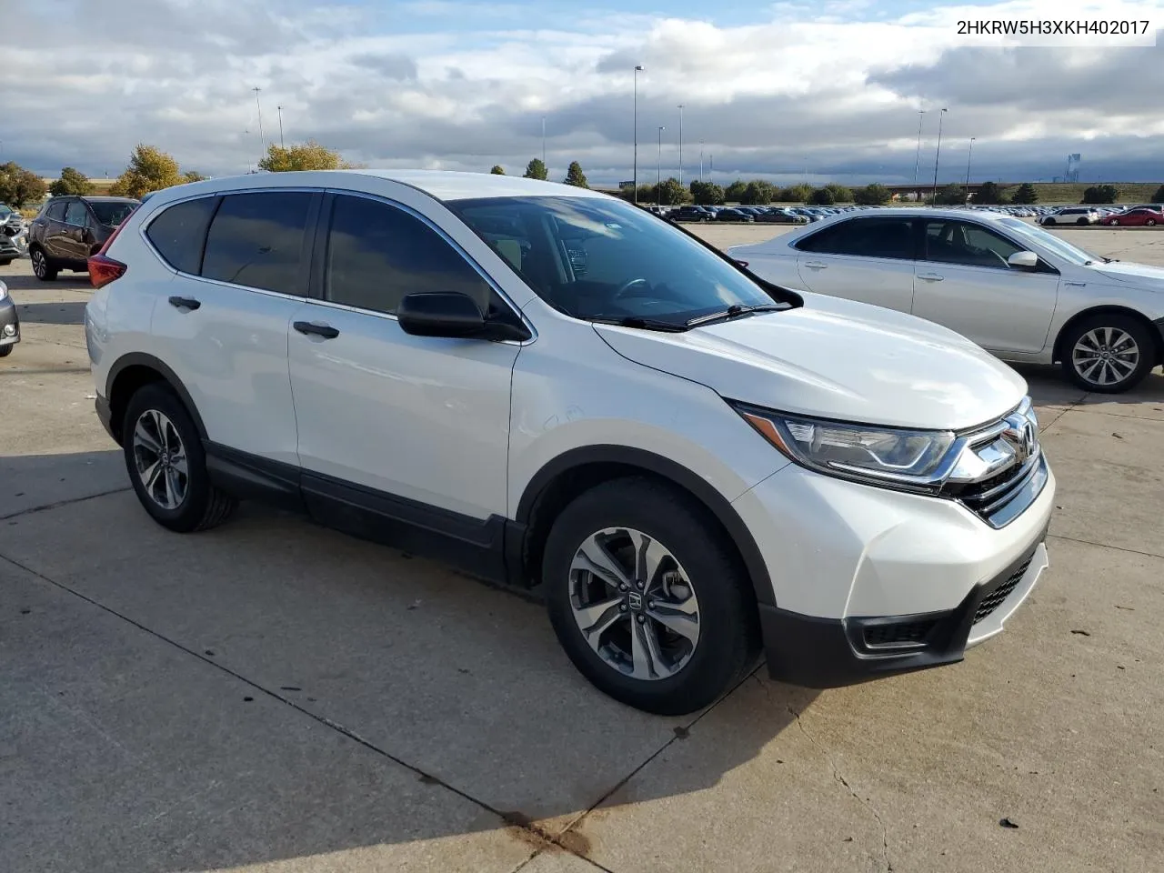 2019 Honda Cr-V Lx VIN: 2HKRW5H3XKH402017 Lot: 79487724