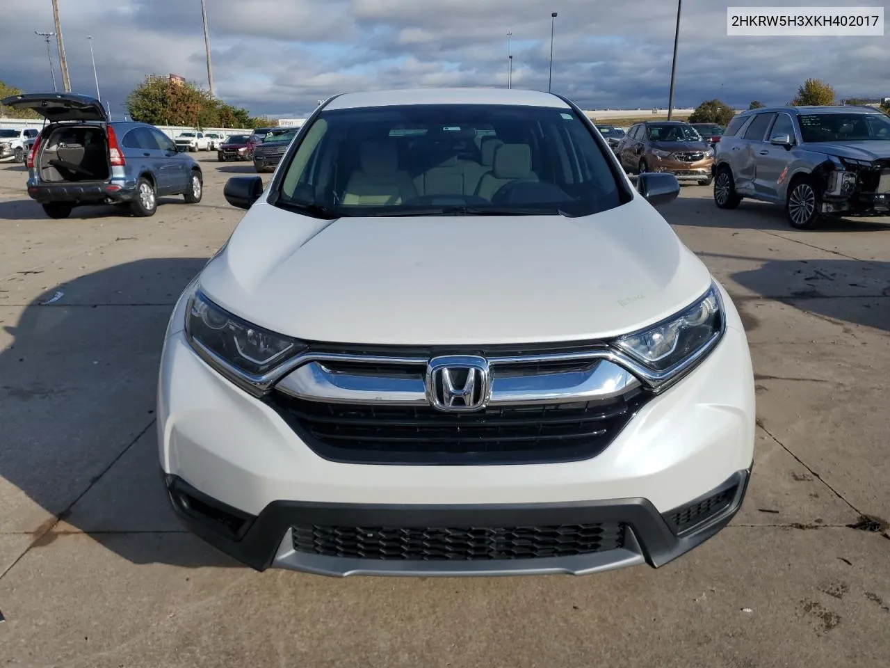 2019 Honda Cr-V Lx VIN: 2HKRW5H3XKH402017 Lot: 79487724