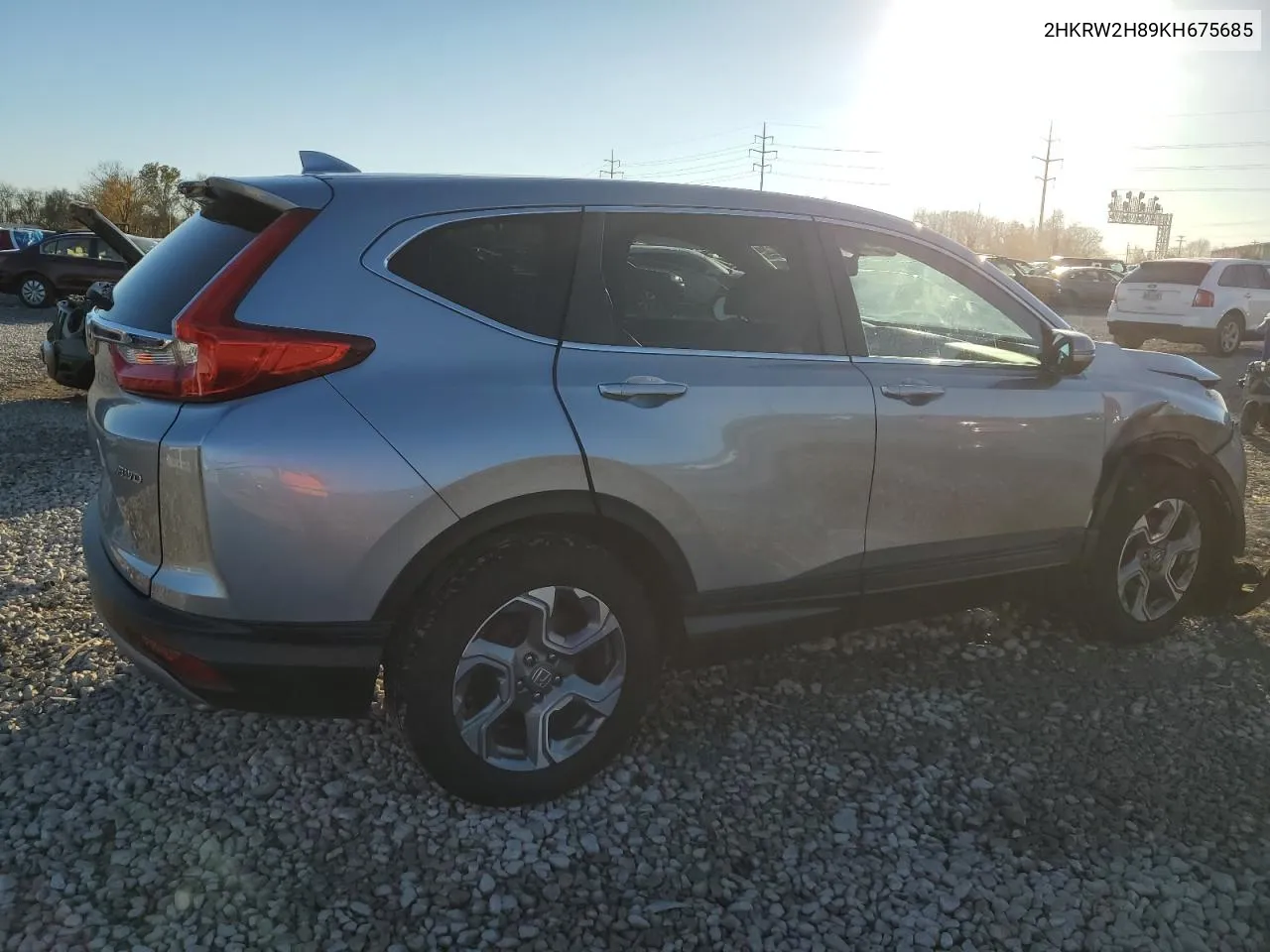 2019 Honda Cr-V Exl VIN: 2HKRW2H89KH675685 Lot: 79542744