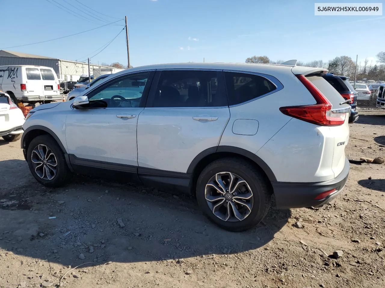 2019 Honda Cr-V Ex VIN: 5J6RW2H5XKL006949 Lot: 79546144