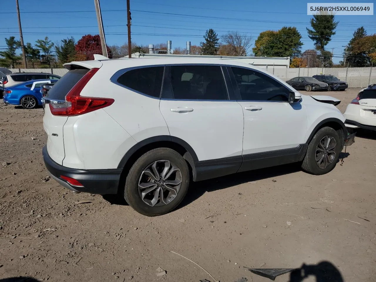 2019 Honda Cr-V Ex VIN: 5J6RW2H5XKL006949 Lot: 79546144