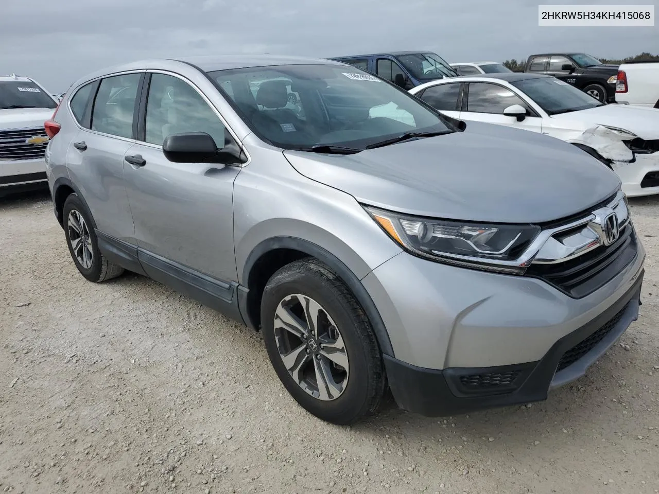 2019 Honda Cr-V Lx VIN: 2HKRW5H34KH415068 Lot: 79616834