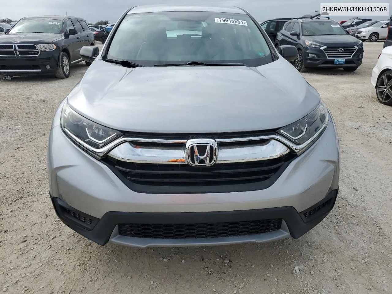 2019 Honda Cr-V Lx VIN: 2HKRW5H34KH415068 Lot: 79616834