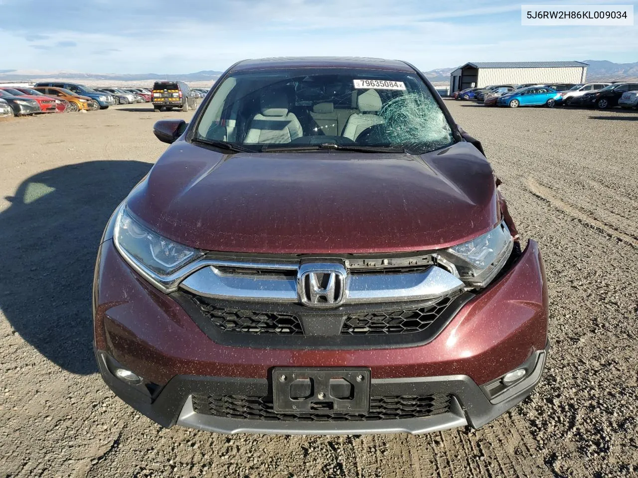 2019 Honda Cr-V Exl VIN: 5J6RW2H86KL009034 Lot: 79635084