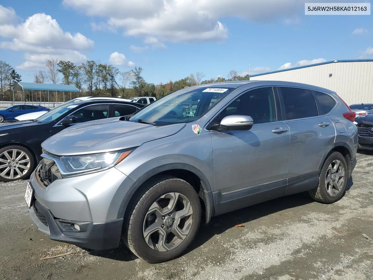 2019 Honda Cr-V Ex VIN: 5J6RW2H58KA012163 Lot: 79714804