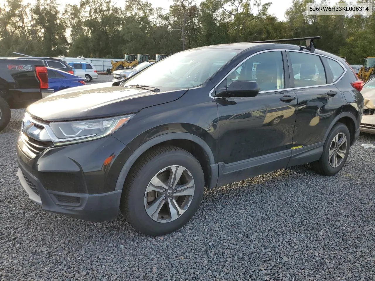 2019 Honda Cr-V Lx VIN: 5J6RW6H33KL006314 Lot: 79744734