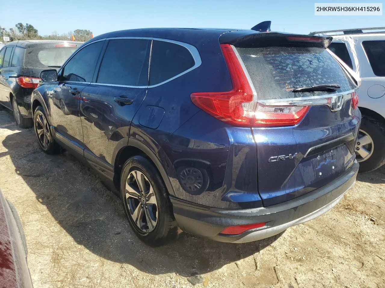 2019 Honda Cr-V Lx VIN: 2HKRW5H36KH415296 Lot: 80065454