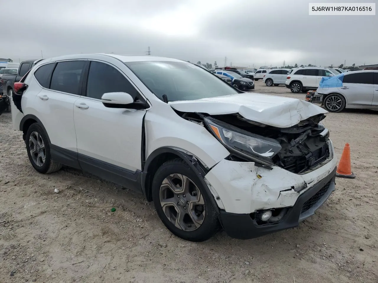 2019 Honda Cr-V Exl VIN: 5J6RW1H87KA016516 Lot: 80230724