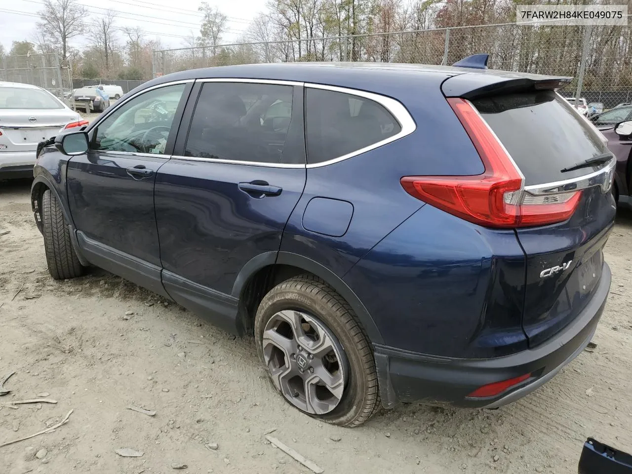 2019 Honda Cr-V Exl VIN: 7FARW2H84KE049075 Lot: 80390934