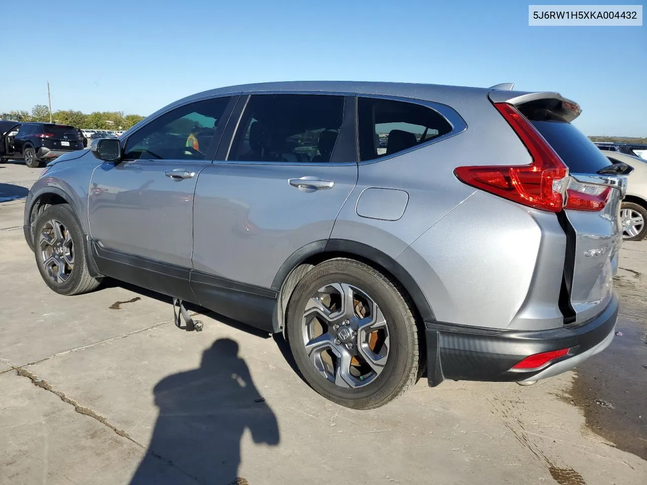 2019 Honda Cr-V Ex VIN: 5J6RW1H5XKA004432 Lot: 80481504