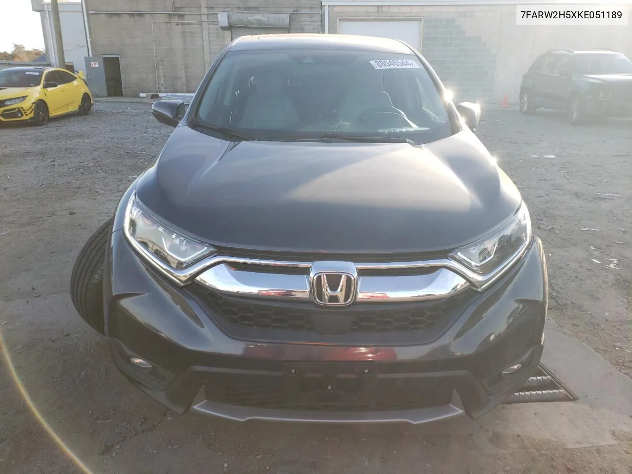 2019 Honda Cr-V Ex VIN: 7FARW2H5XKE051189 Lot: 80546544