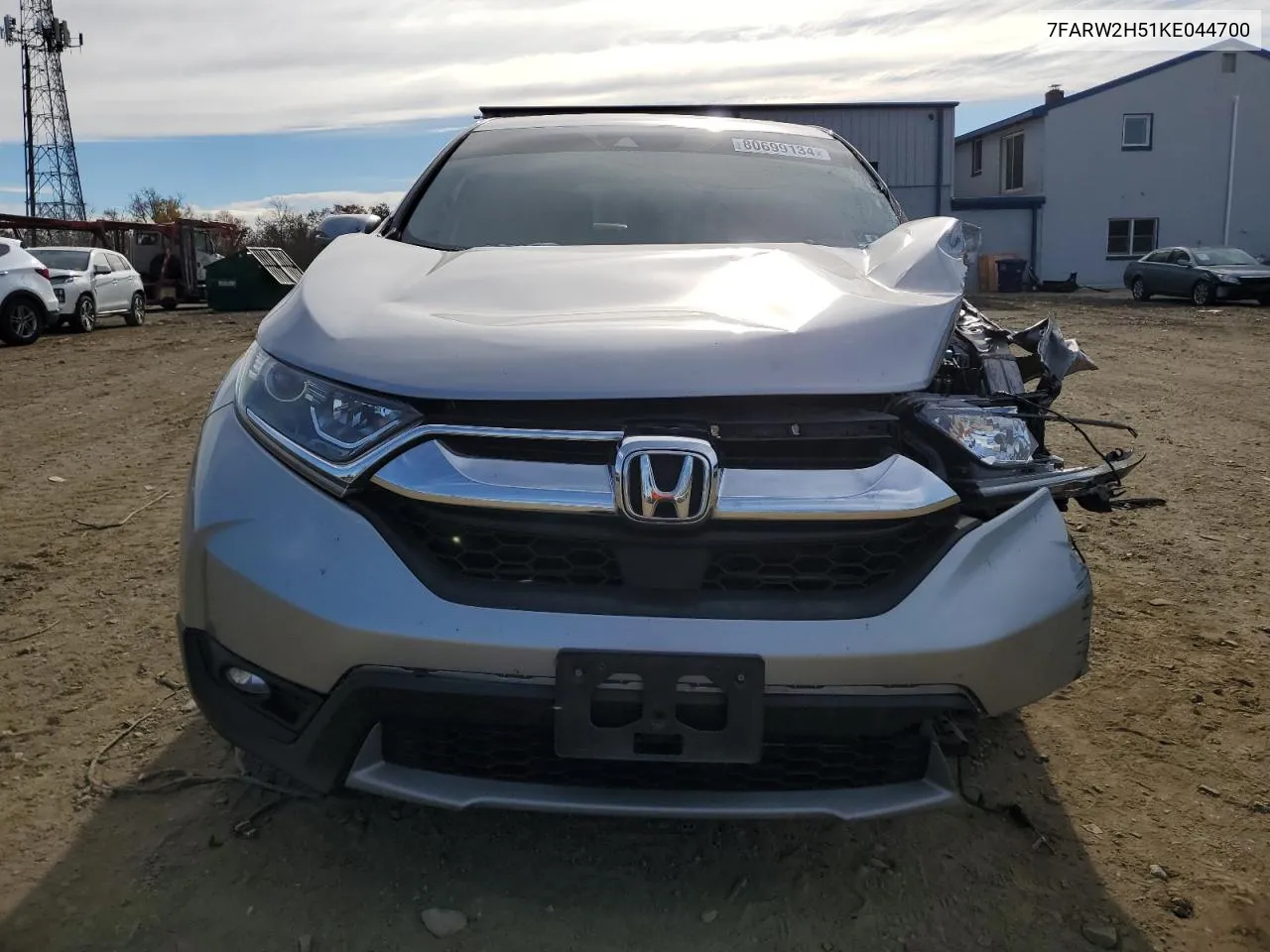 2019 Honda Cr-V Ex VIN: 7FARW2H51KE044700 Lot: 80699134