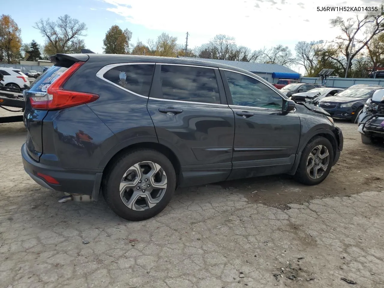 2019 Honda Cr-V Ex VIN: 5J6RW1H52KA014355 Lot: 81481544