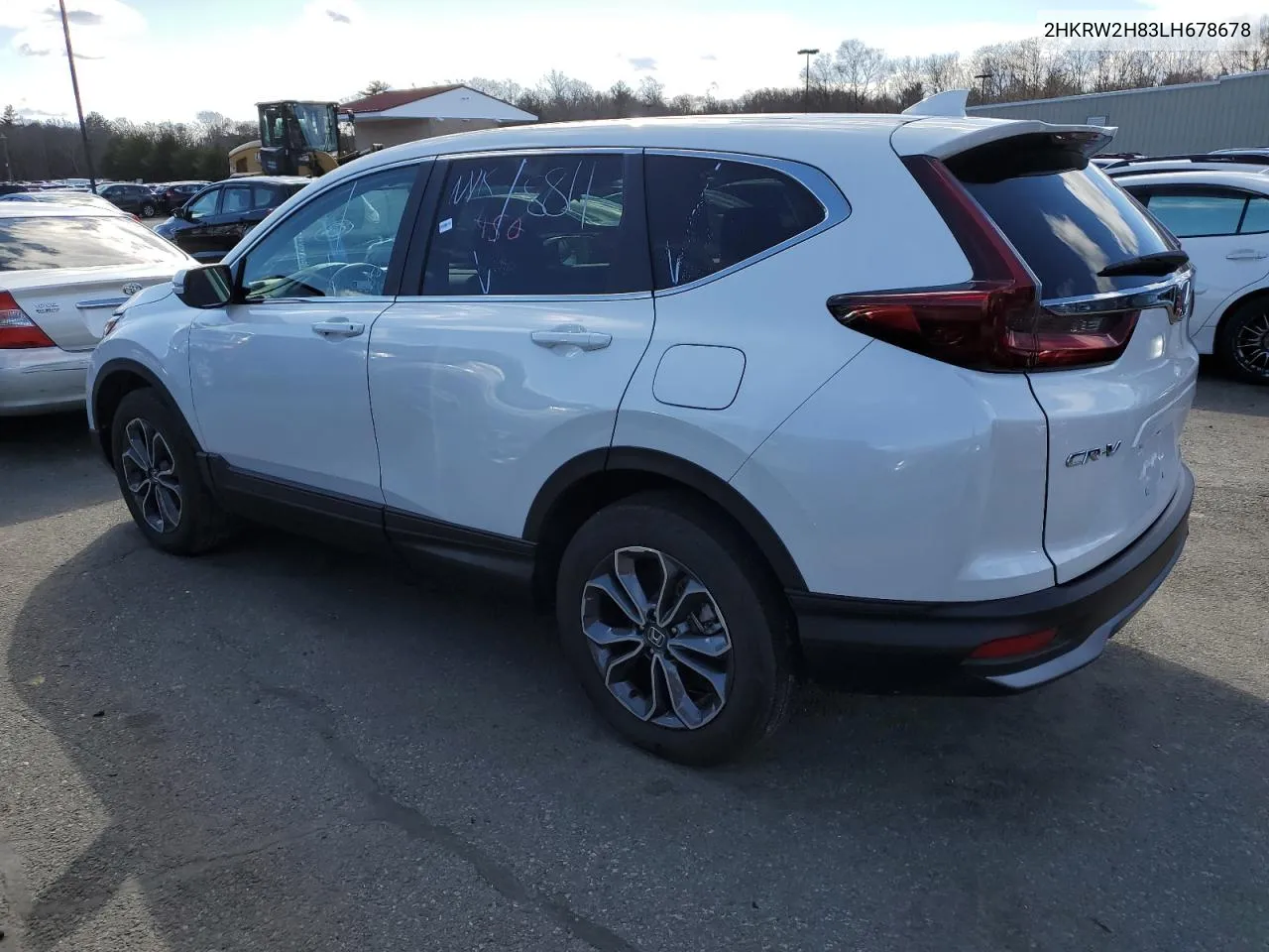 2020 Honda Crv VIN: 2HKRW2H83LH678678 Lot: 45740194