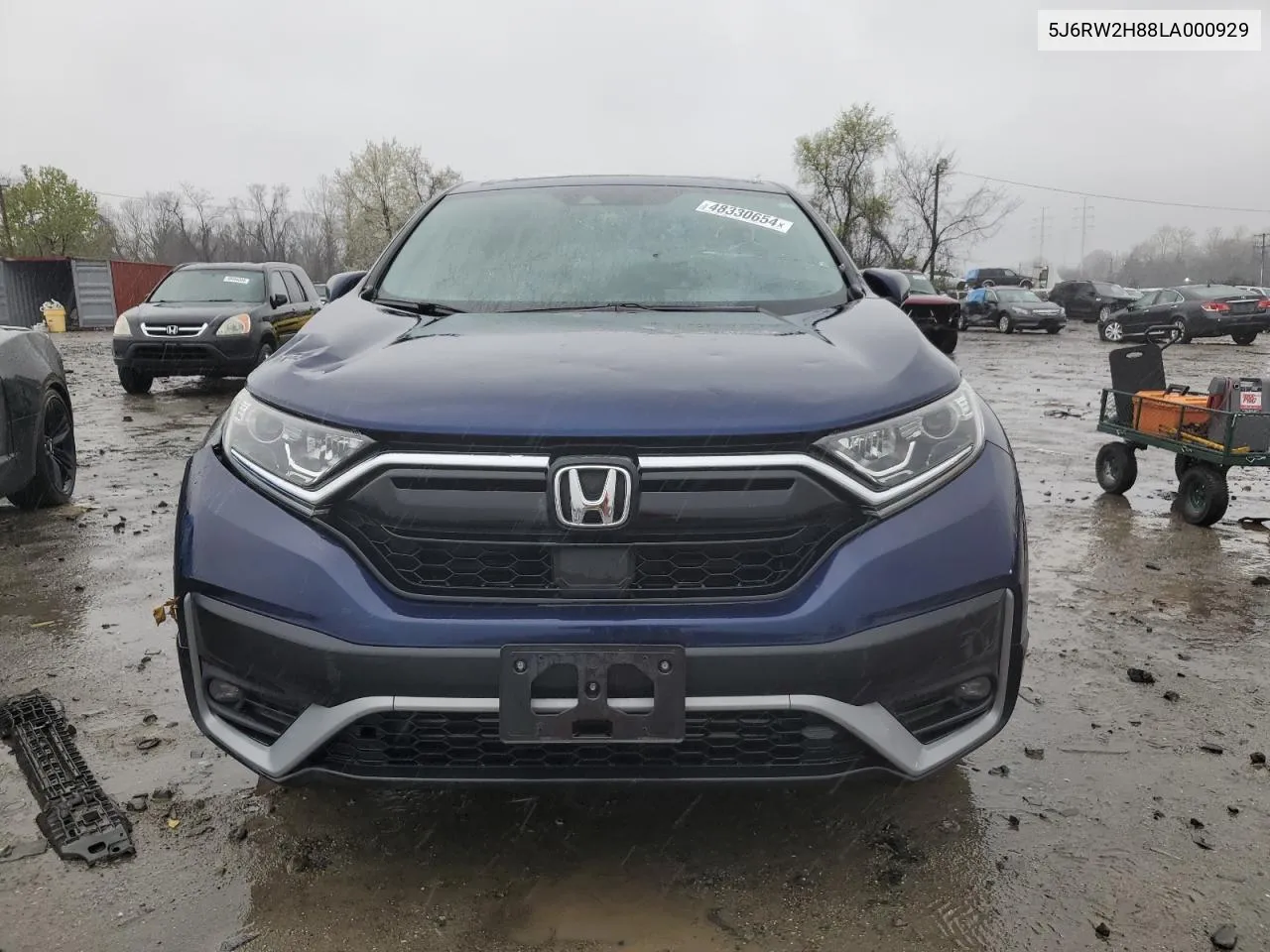 2020 Honda Cr-V Exl VIN: 5J6RW2H88LA000929 Lot: 48330654