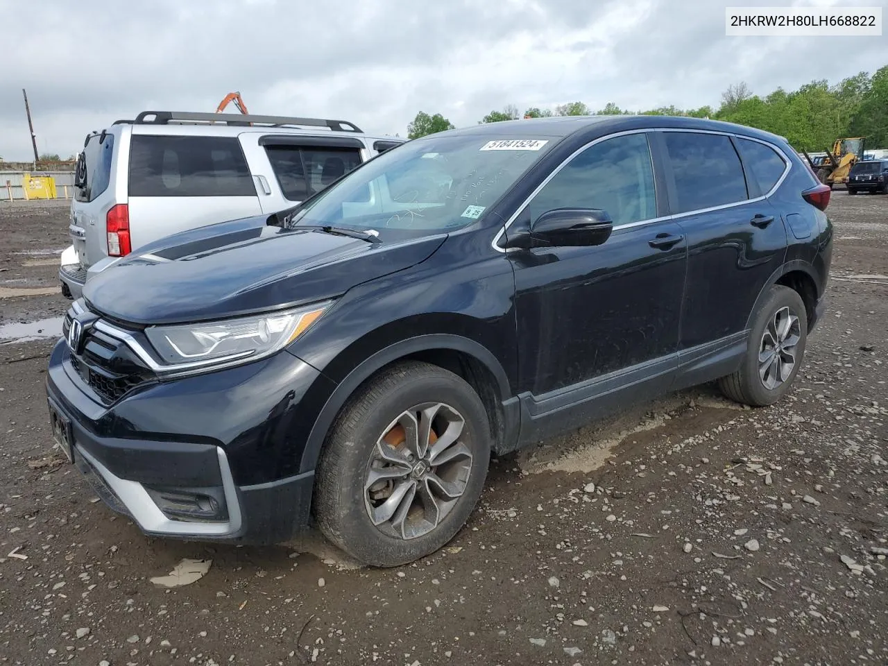 2020 Honda Cr-V Exl VIN: 2HKRW2H80LH668822 Lot: 51341524