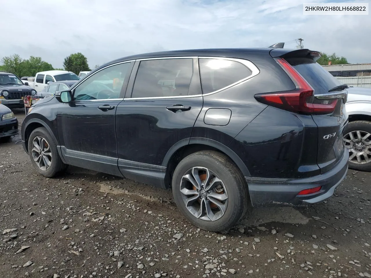 2020 Honda Cr-V Exl VIN: 2HKRW2H80LH668822 Lot: 51341524