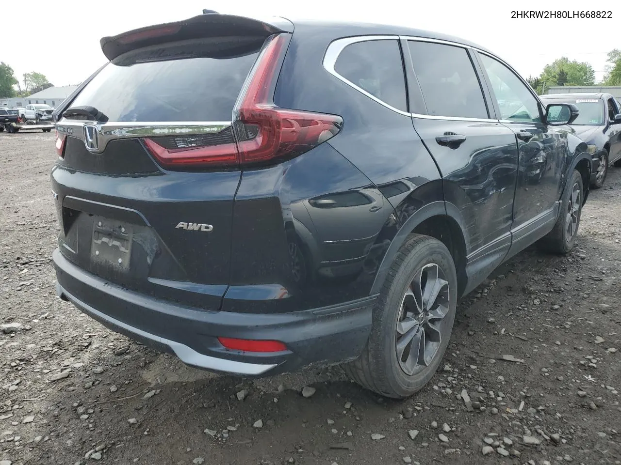 2020 Honda Cr-V Exl VIN: 2HKRW2H80LH668822 Lot: 51341524