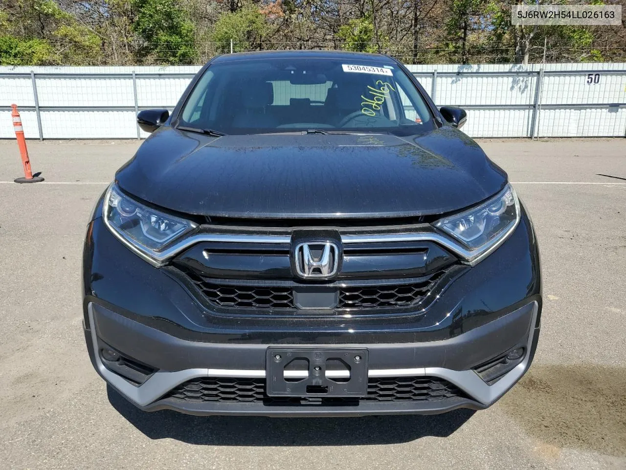 2020 Honda Cr-V Ex VIN: 5J6RW2H54LL026163 Lot: 53045314