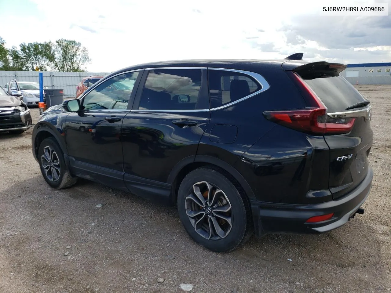 2020 Honda Cr-V Exl VIN: 5J6RW2H89LA009686 Lot: 54037594